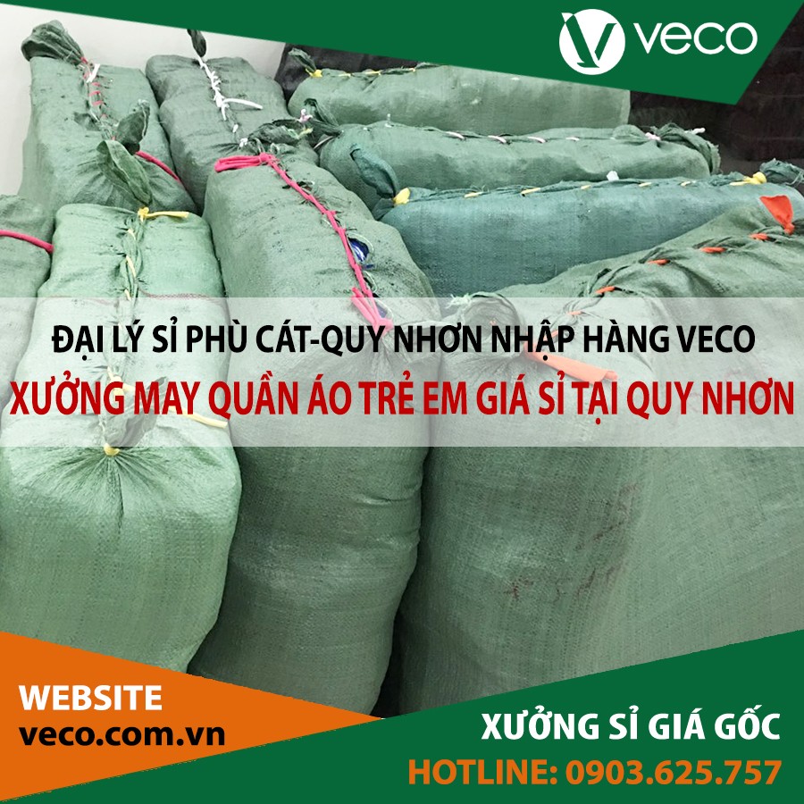 Veco-Xưởng may quần áo trẻ em giá sỉ tại Quy Nhơn